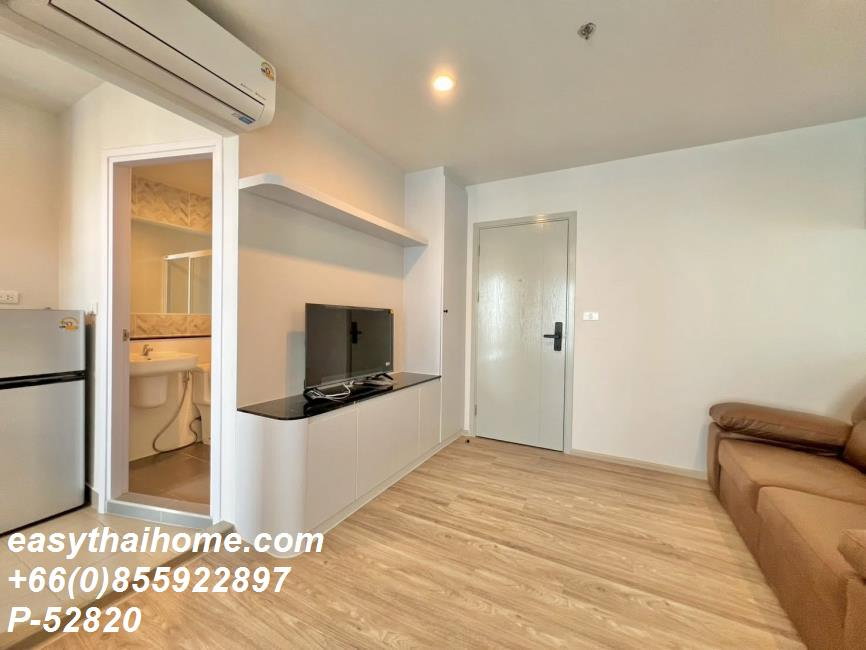 รูป P-52820 | ปล่อยเช่า Regent Home Bangna 🔥✨ คอนโดชั้นสูง วิวแม่น้ำสวย เฟอร์ครบ พร้อมเครื่องซักผ้า และที่จอดรถ พร้อมเข้าอยู่! ✨📱 - รูปที่ 5/9