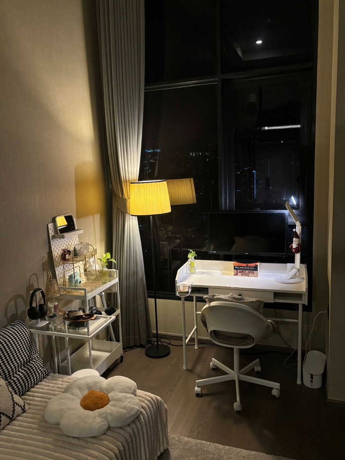 รูป ห้อง Duplex สไตล์โฮมมี่ ใกล้ MRT สามย่าน-หัวลำโพง พร้อมระบบ Smart Home - รูปที่ 7/18