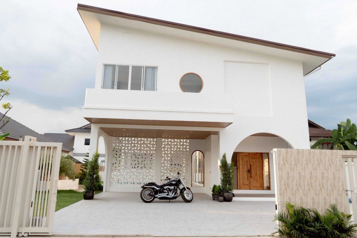 Pool Villa2ชั้นสไตล์โมเดิร์น ใกล้สิ่งอำนวยความสะดวก #แม่ริม - ราคา 80,000/เดือน #ASRP-V0014