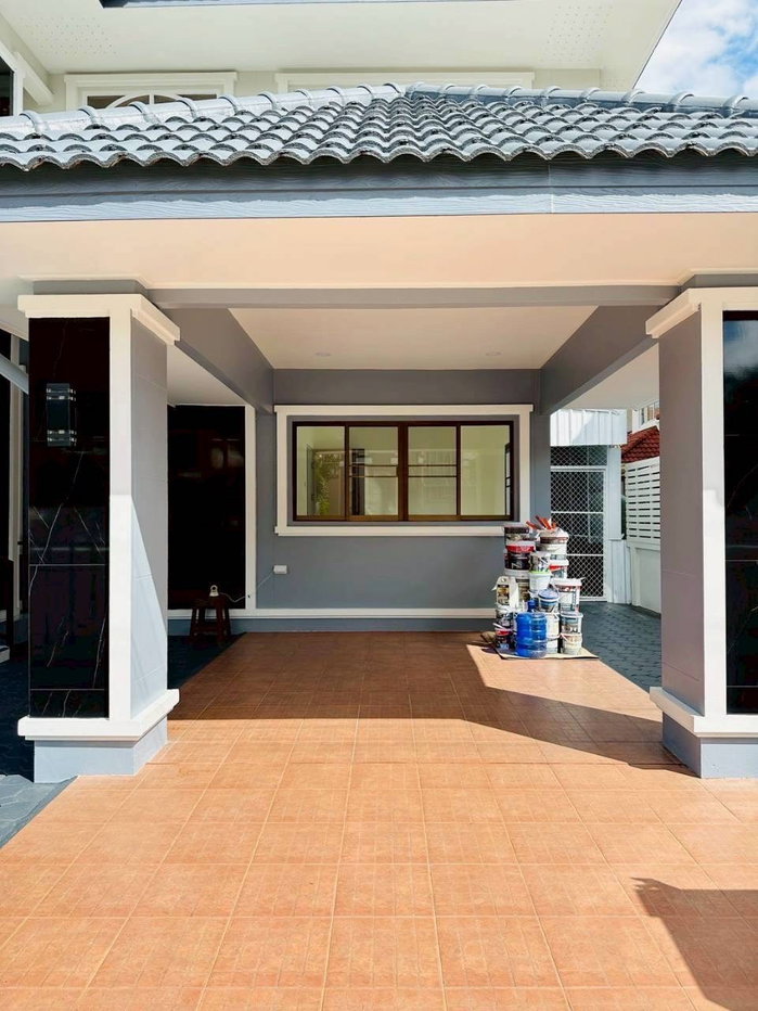 รูป  บ้านเดี่ยวหลังใหญ่หรู 2 ชั้น64 ตรว รีโนเวทใหม่ทั้งหลัง แปลงมุม ทิศเหนือ วิวดอยสุเทพ ซิตี้โฮมเพลส2  ติดสี่แยก สันกลาง-สันกำแพง ป่าบง สารภี เชียงใหม่ - รูปที่ 4/29