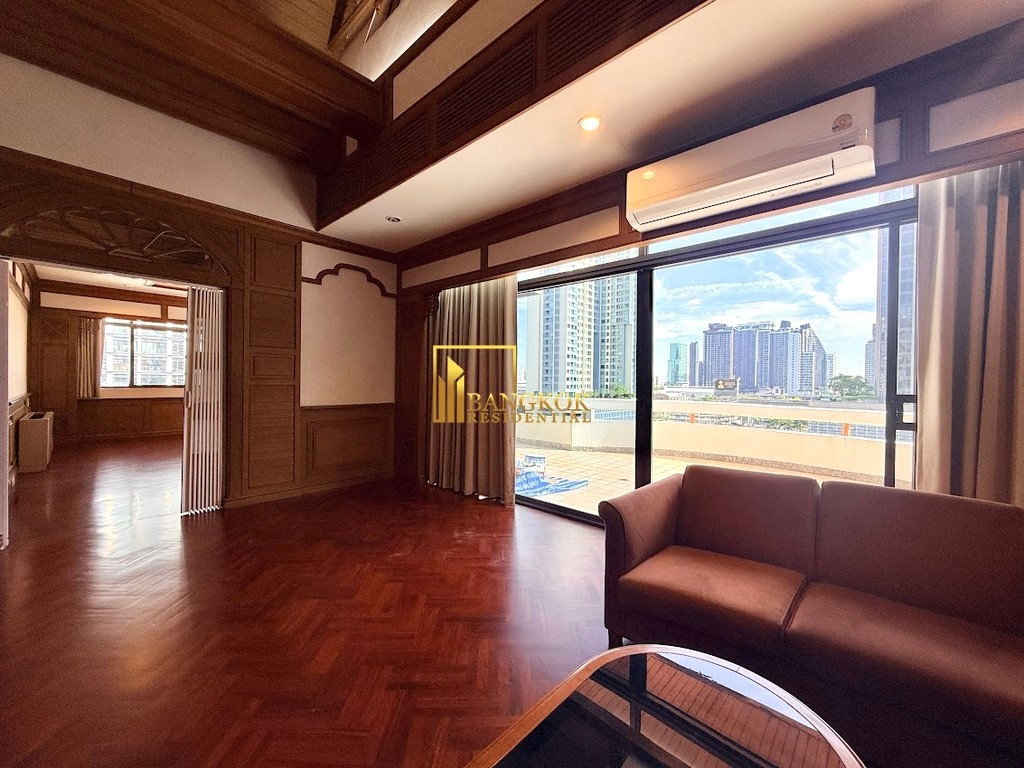 picture Classic Style 3 Bedroom Apartment For Rent in Asoke Area - BR0800AP - 5/39