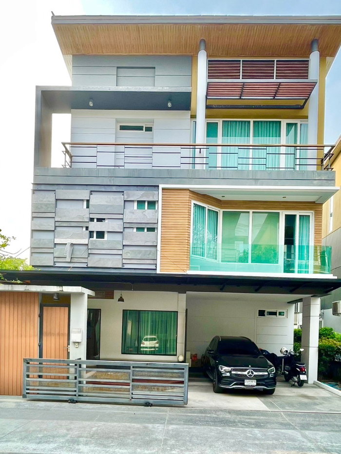 รูป *HOT*ขายบ้านเดี่ยว 3 ชั้น The Gallery House Pattern เดอะ แกลเลอรี่ เฮ้าส์ แพทเทิร์น 4นอน 5น้ำ 57ตรว. ต่อเติมแล้ววัสดุเกรดพรีเมี่ยม แปลงมุม สงบ!!!! - รูปที่ 4/28