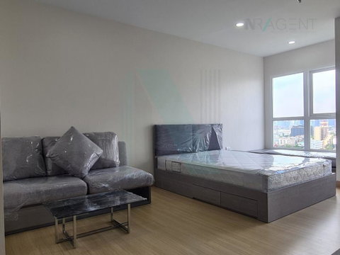 For Rent Condo SUPALAI VERANDA RAMKHAMHAENG Building C, Floor 12,Studio, Room size 30.00 sqm