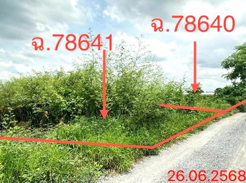 ที่ดินว่างเปล่า 800 ตร.วา เขตคลองสามวา กรุงเทพมหานคร 4.8M