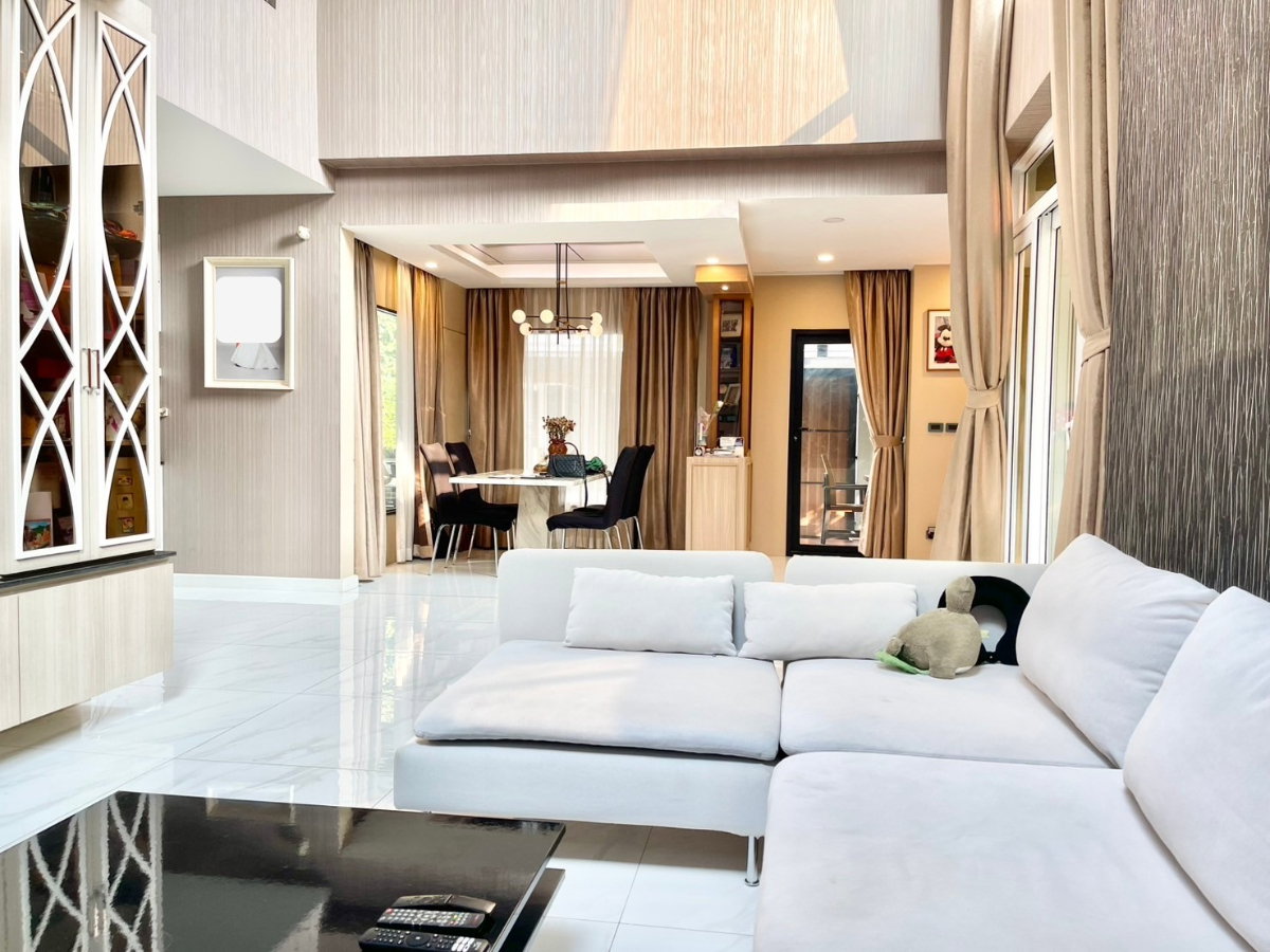 รูป *HOT*ขายบ้านเดี่ยว 3 ชั้น The Gallery House Pattern เดอะ แกลเลอรี่ เฮ้าส์ แพทเทิร์น 4นอน 5น้ำ 57ตรว. ต่อเติมแล้ววัสดุเกรดพรีเมี่ยม แปลงมุม สงบ!!!! - รูปที่ 6/28