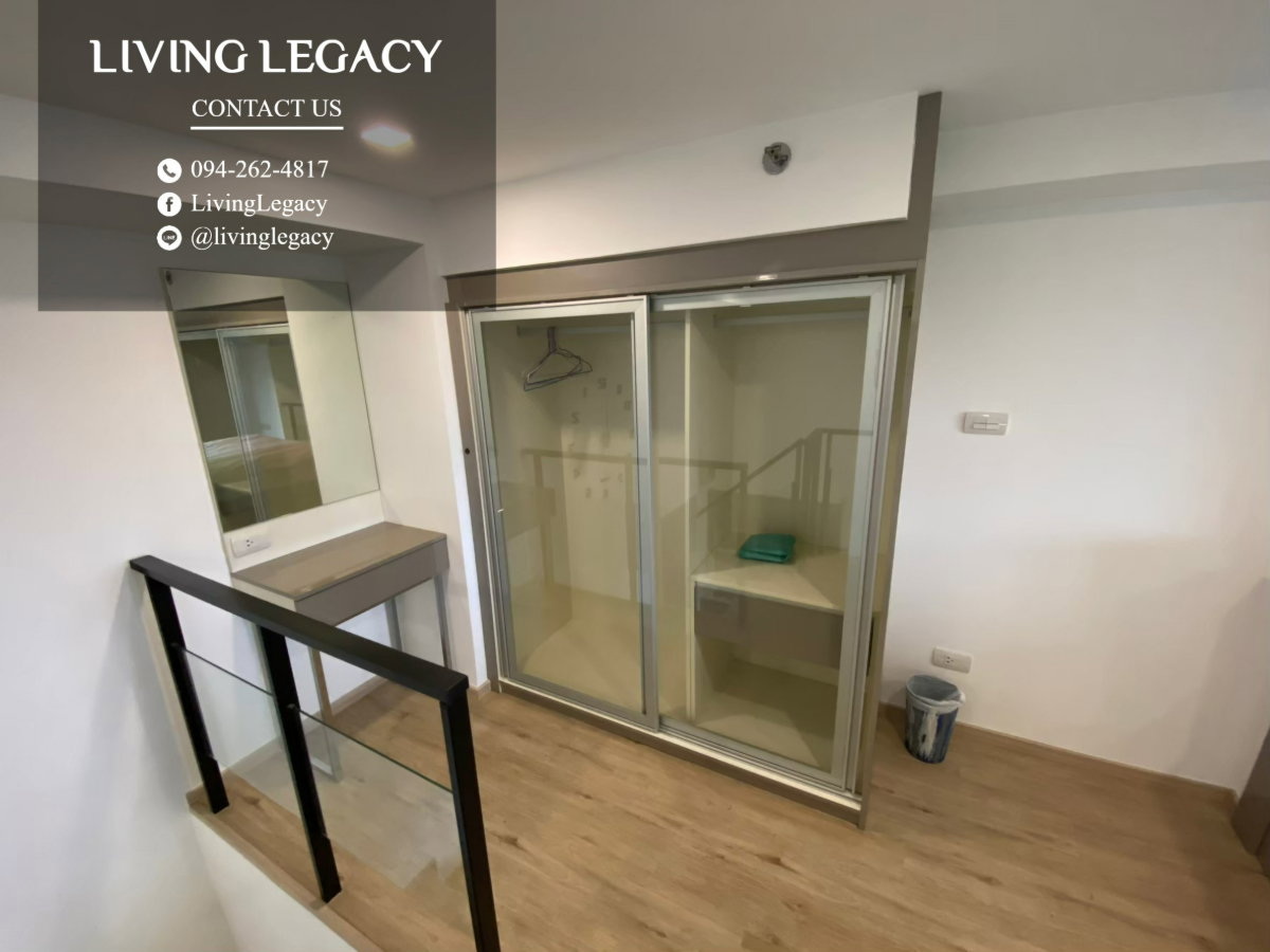 รูป TH6P1X เช่าด่วน Loft 38 ตร.ม. The Rich Rama 9 - Srinakarin | 1 นอน 1 น้ำ | 20,000 บาท/เดือน | LINE: @livinglegacy - รูปที่ 19/26