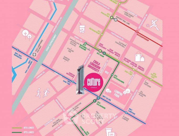 picture 1-BR Condo At Culture Chula, 300m To MRT Sam Yan (ID 3036633) - 19/19
