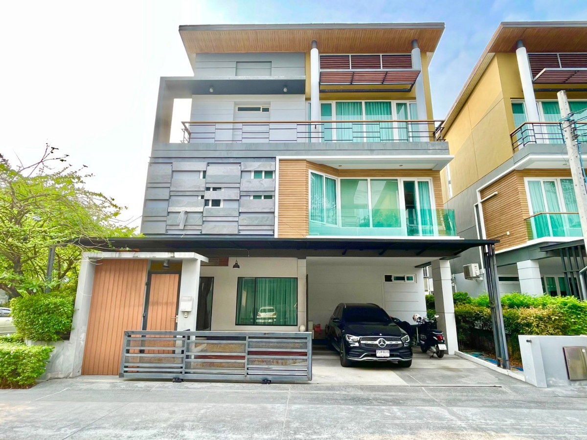 รูป *HOT*ขายบ้านเดี่ยว 3 ชั้น The Gallery House Pattern เดอะ แกลเลอรี่ เฮ้าส์ แพทเทิร์น 4นอน 5น้ำ 57ตรว. ต่อเติมแล้ววัสดุเกรดพรีเมี่ยม แปลงมุม สงบ!!!! - รูปที่ 3/28