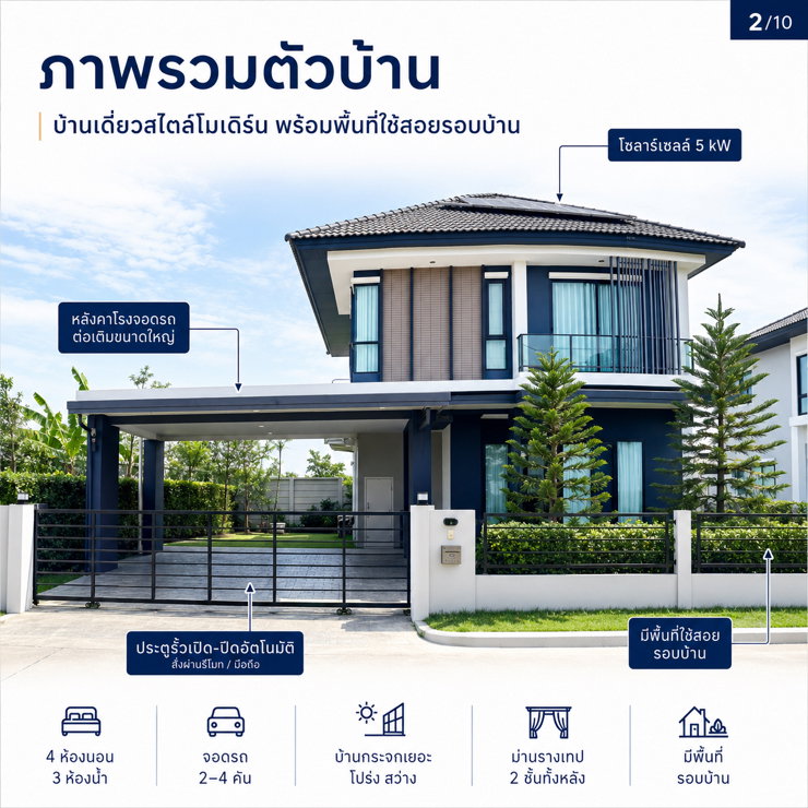 picture Single Home 4Bedroom 4 Bathroom + Solarsell  - 10/10
