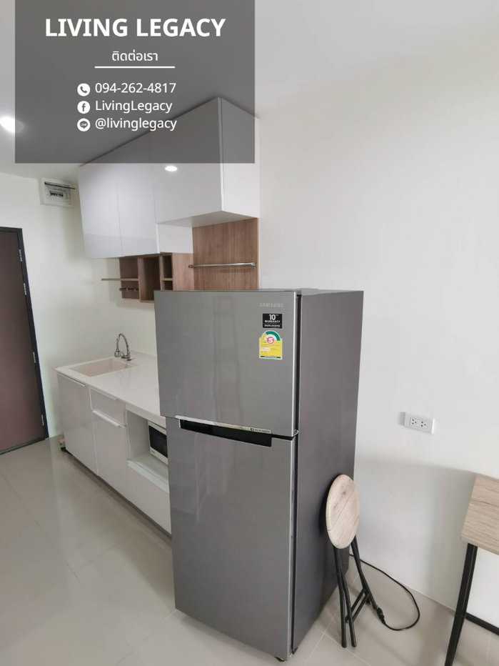 รูป SX5RV6 เช่าด่วน คอนโด Asakan Place Srinakarindra 28 ตร.ม. | ชั้น 17 | 1 นอน 1 น้ำ | 8,500 บาท/เดือน | LINE: @livinglegacy - รูปที่ 5/10