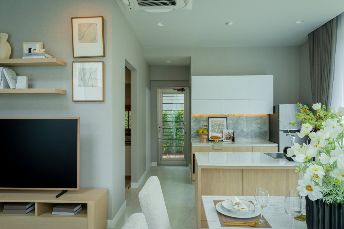 รูป ขาย The Escape Mahidol Pool Villa พลูวิลล่าสุดหรู ทำเลมหิดล พร้อมสระว่ายน้ำส่วนตัว ตกแต่งสวยหรูพร้อมเข้าอยู่ ใกล้สนามบิน เซนทรัลแอร์พอร์ต SW003747 - รูปที่ 8/27