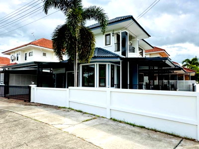 บ้านเดี่ยว เชียงใหม่ :  บ้านเดี่ยวหลังใหญ่หรู 2 ชั้น64 ตรว รีโนเวทใหม่ทั้งหลัง แปลงมุม ทิศเหนือ วิวดอยสุเทพ ซิตี้โฮมเพลส2  ติดสี่แยก สันกลาง-สันกำแพง ป่าบง สารภี เชียงใหม่