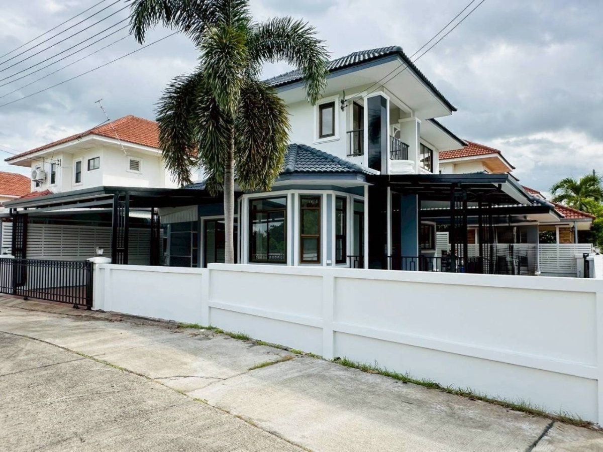 รูป  บ้านเดี่ยวหลังใหญ่หรู 2 ชั้น64 ตรว รีโนเวทใหม่ทั้งหลัง แปลงมุม ทิศเหนือ วิวดอยสุเทพ ซิตี้โฮมเพลส2  ติดสี่แยก สันกลาง-สันกำแพง ป่าบง สารภี เชียงใหม่ - รูปที่ 1/29