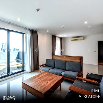 คอนโดให้เช่า : เช่าคอนโด 🌃 Villa Asoke  5นอน 312.80ตรม 190K  💎 ห้องสวย พร้อมเช่า ใกล้ MRT เพชรบุรี   