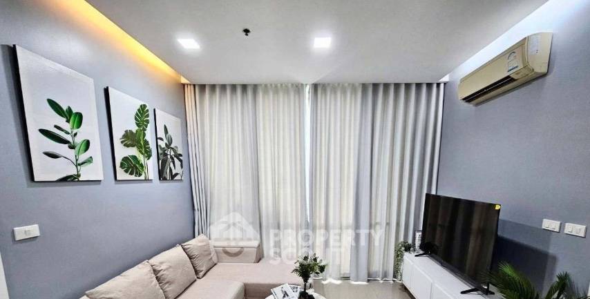 picture 2-BR Condo On 18th Floor, 55 Sqm, T.C. Green Rama 9, near MRT Phra Ram 9 (ID 3029323) - 2/5