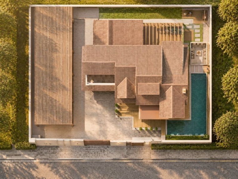 รูป 🏡✨ PRE-SALE บ้านหรูสไตล์รีสอร์ท พร้อมสระว่ายน้ำส่วนตัว   โครงการ : Country Park Ville (Olive Grove) หนองควาย - หางดง เชียงใหม่ - รูปที่ 5/19