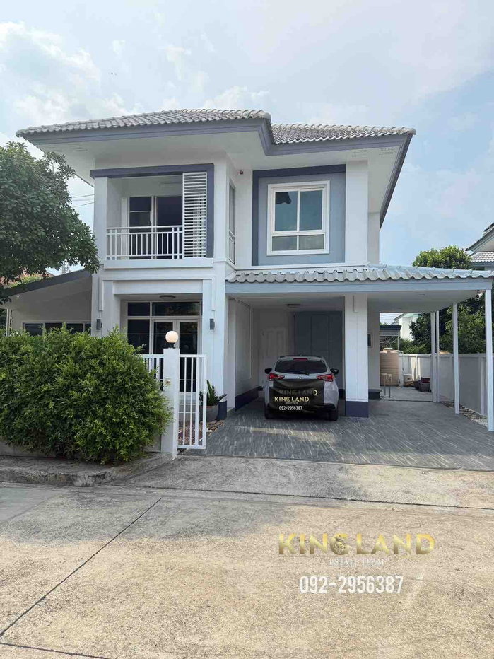 รูป #ให้เช่าบ้านเดี่ยว 2ชั้น หมู่บ้านเสนา วิลล์ รามอินทรา กม.8 Sena Ville Ramindra KM.8 มี 3ห้องนอน 3ห้องน้ำจอดรถได้ 2คัน แอร์5ตัว - รูปที่ 1/20
