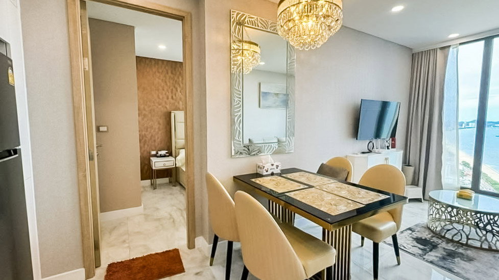 รูป Copacabana Beach Jomtien 1 Bedroom Condo for Rent - รูปที่ 4/8