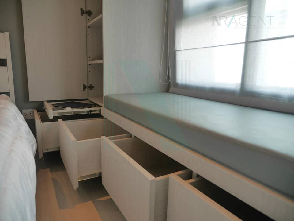 picture 🚩 For Rent Condo LIFE ONE WIRELESS Building 1, Floor 12,Studio, Room size 25.00 sqm - 7/8