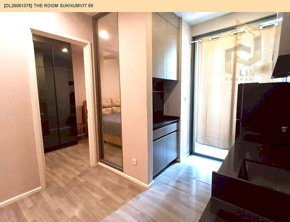 รูป DL26061375 ให้เช่าคอนโด เดอะ รูม สุขุมวิท 69 (The Room Sukhumvit 69) ใกล้ BTS พระโขนง พร้อมเข้าอยู่ โทรด่วน 0614453194 LineID @952jdxxk - รูปที่ 8/13