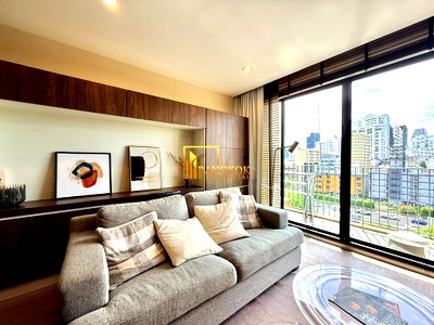 คอนโดให้เช่า : Noble Above | Beautiful 1 Bedroom Condo For Rent in Ploenchit - BR61666CD