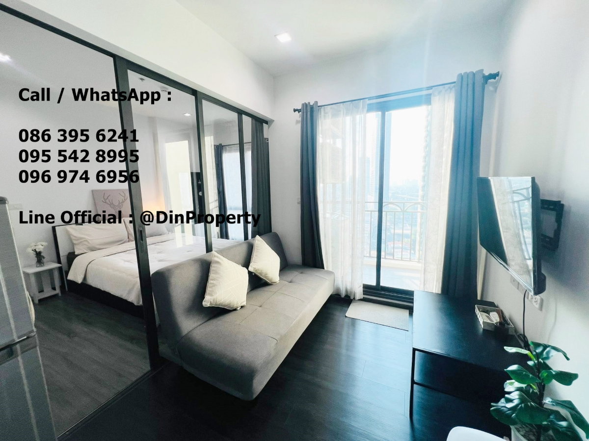 รูป ให้เช่า  เดอะริช สาทร - ตากสิน  1 ห้องนอน ใกล้ BTS วงเวียนใหญ่  ICONSIAM - รูปที่ 2/8