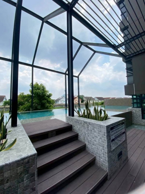 รูป 🔥 ขายพร้อมผู้เช่า  ✅ เดอะคิวบ์ ลอฟท์ นวลจันทร์ (The Cube Loft Nuanchan) | ใกล้ MRT สายสีชมพู - รูปที่ 7/7