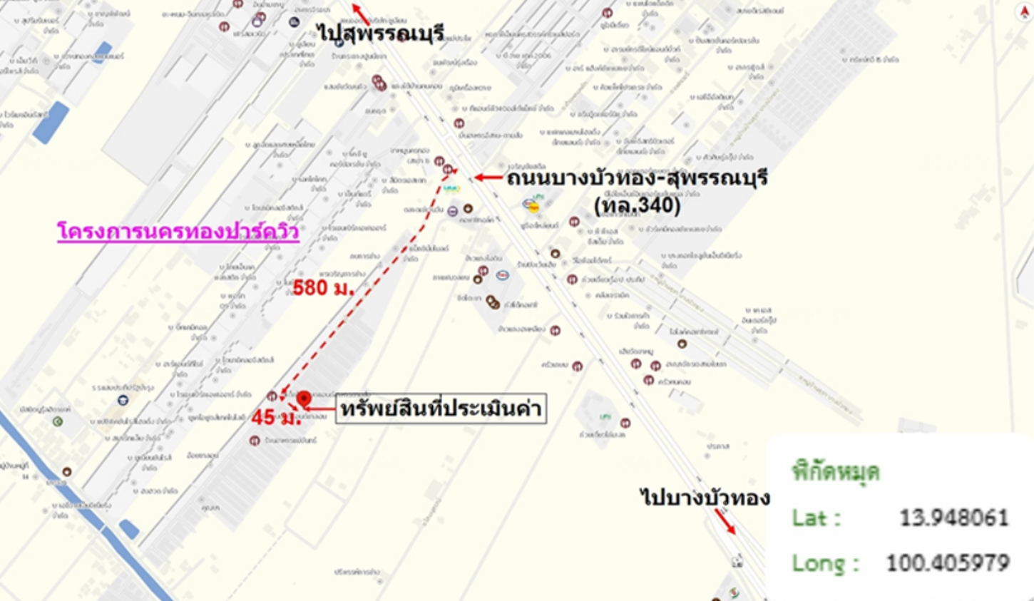 รูป ทาวน์เฮ้าส์ 16 ตร.วา นครทองปาร์ควิว บางบัวทอง นนทบุรี 1.2M - รูปที่ 9/10