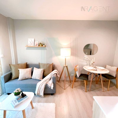 Condos for rent : 🔺 For Rent Condo NUE NOBLE SRINAKARIN-LASALLE Building 1, Floor 25,1 bed room, Room size 26.00 sqm