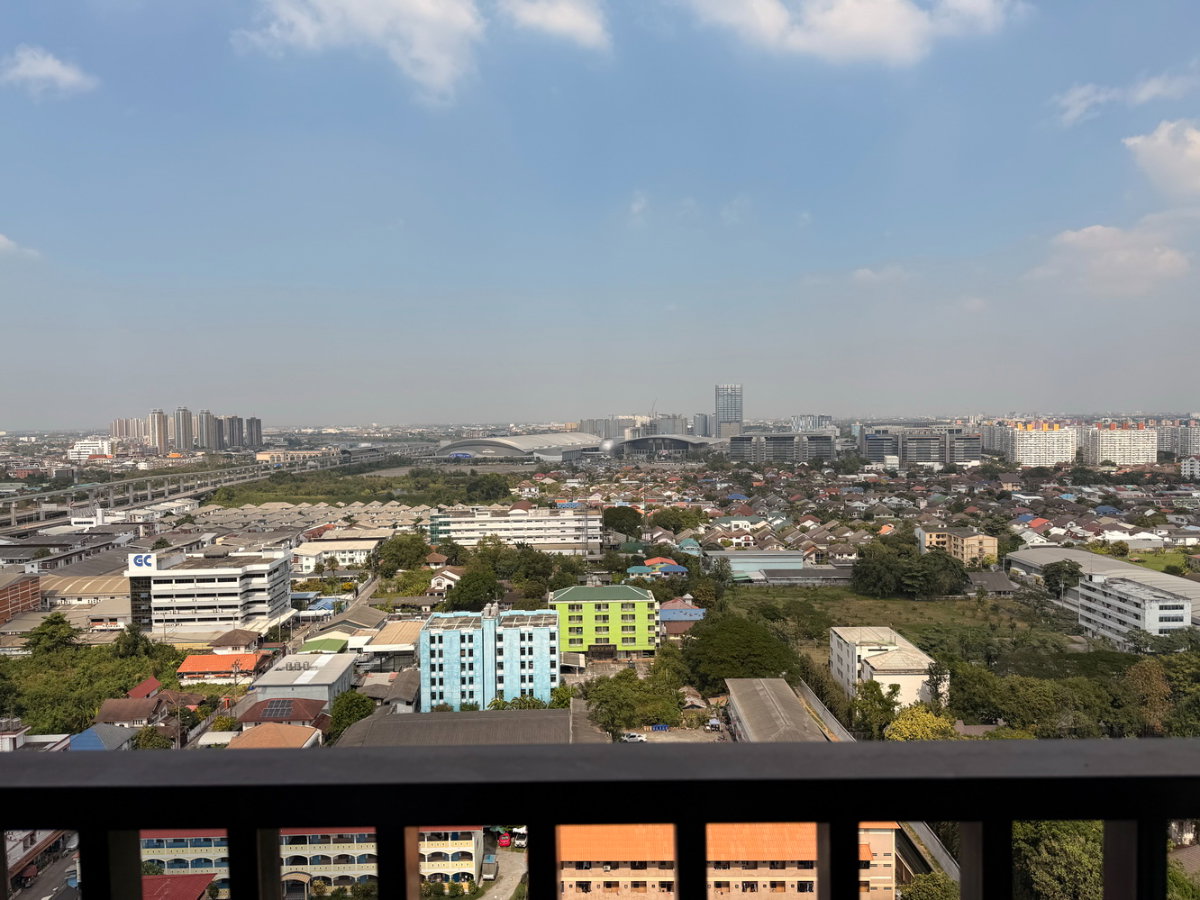 รูป ขายคอนโด นิช โมโน แจ้งวัฒนะ ชั้น 21 วิวเมืองทองธานี ใกล้ MRT เมืองทองธานี เฟอร์ครบ พร้อมอยู่ 2.6 ล้านบาท - รูปที่ 15/15
