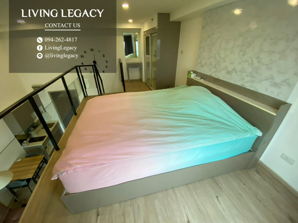 รูป TH6P1X เช่าด่วน Loft 38 ตร.ม. The Rich Rama 9 - Srinakarin | 1 นอน 1 น้ำ | 20,000 บาท/เดือน | LINE: @livinglegacy - รูปที่ 3/26