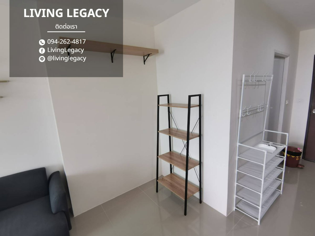รูป SX5RV6 เช่าด่วน คอนโด Asakan Place Srinakarindra 28 ตร.ม. | ชั้น 17 | 1 นอน 1 น้ำ | 8,500 บาท/เดือน | LINE: @livinglegacy - รูปที่ 6/10