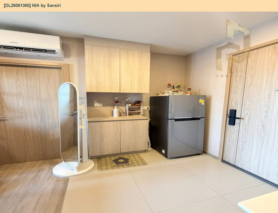รูป DL26061360 ให้เช่าคอนโด เนีย บาย แสนสิริ (NIA by Sansiri) ใกล้ BTS พระโขนง พร้อมเข้าอยู่ โทรด่วน 0653619502 LineID @952jdxxk - รูปที่ 5/6