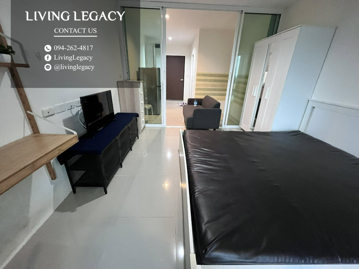 รูป SX6SG2 เช่าด่วน! คอนโด Asakan Place Srinakarindra 27 ตร.ม. ชั้น 13 | 1 นอน 1 น้ำ | 8,500 บาท/เดือน | LINE: @livinglegacy - รูปที่ 3/13