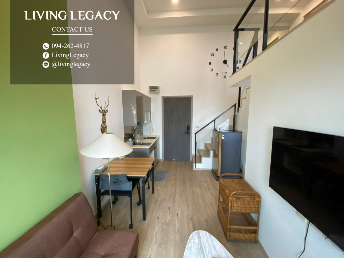 รูป TH6P1X เช่าด่วน Loft 38 ตร.ม. The Rich Rama 9 - Srinakarin | 1 นอน 1 น้ำ | 20,000 บาท/เดือน | LINE: @livinglegacy - รูปที่ 6/26