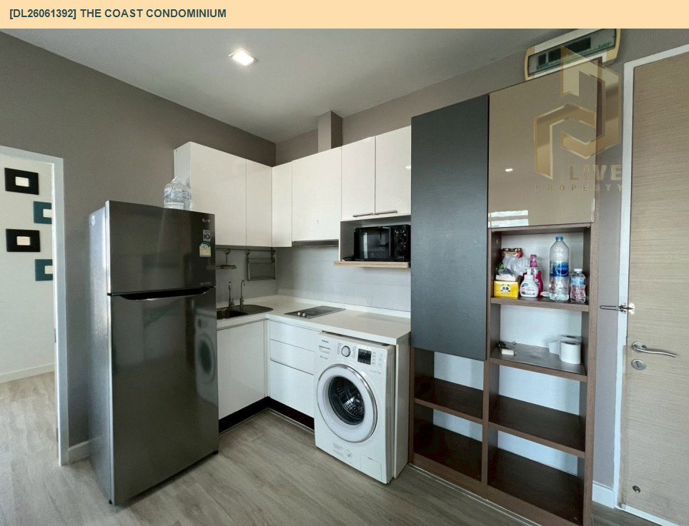 รูป DL26061392 ให้เช่าคอนโด เดอะ โคสต์ คอนโดมิเนียม (The Coast Condominium) ใกล้ BTS บางนา พร้อมเข้าอยู่ โทรด่วน 0653619502 LineID @952jdxxk - รูปที่ 10/13