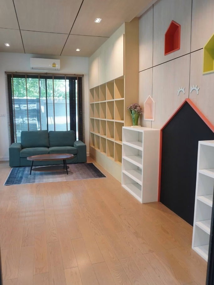 รูป 🏡 ให้เช่าบ้านเดี่ยว 3 ชั้น หลังใหญ่ ตกแต่งสไตล์โมเดิร์น ในโครงการคุณภาพ ความปลอดภัยสูง โซนรวมโชค ใกล้ห้างสรรพสินค้า, โรงเรียนนานาชาติ - รูปที่ 15/18
