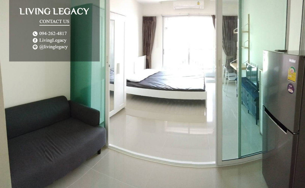 รูป SX6SG2 เช่าด่วน! คอนโด Asakan Place Srinakarindra 27 ตร.ม. ชั้น 13 | 1 นอน 1 น้ำ | 8,500 บาท/เดือน | LINE: @livinglegacy - รูปที่ 8/13