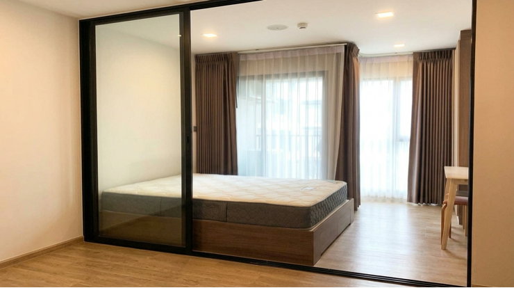 ให้เช่า Kave town Space ข้างม.กรุงเทพ ตึก B ชั้น 5 ขนาด 25 ตร.ม วิวนอก🩵