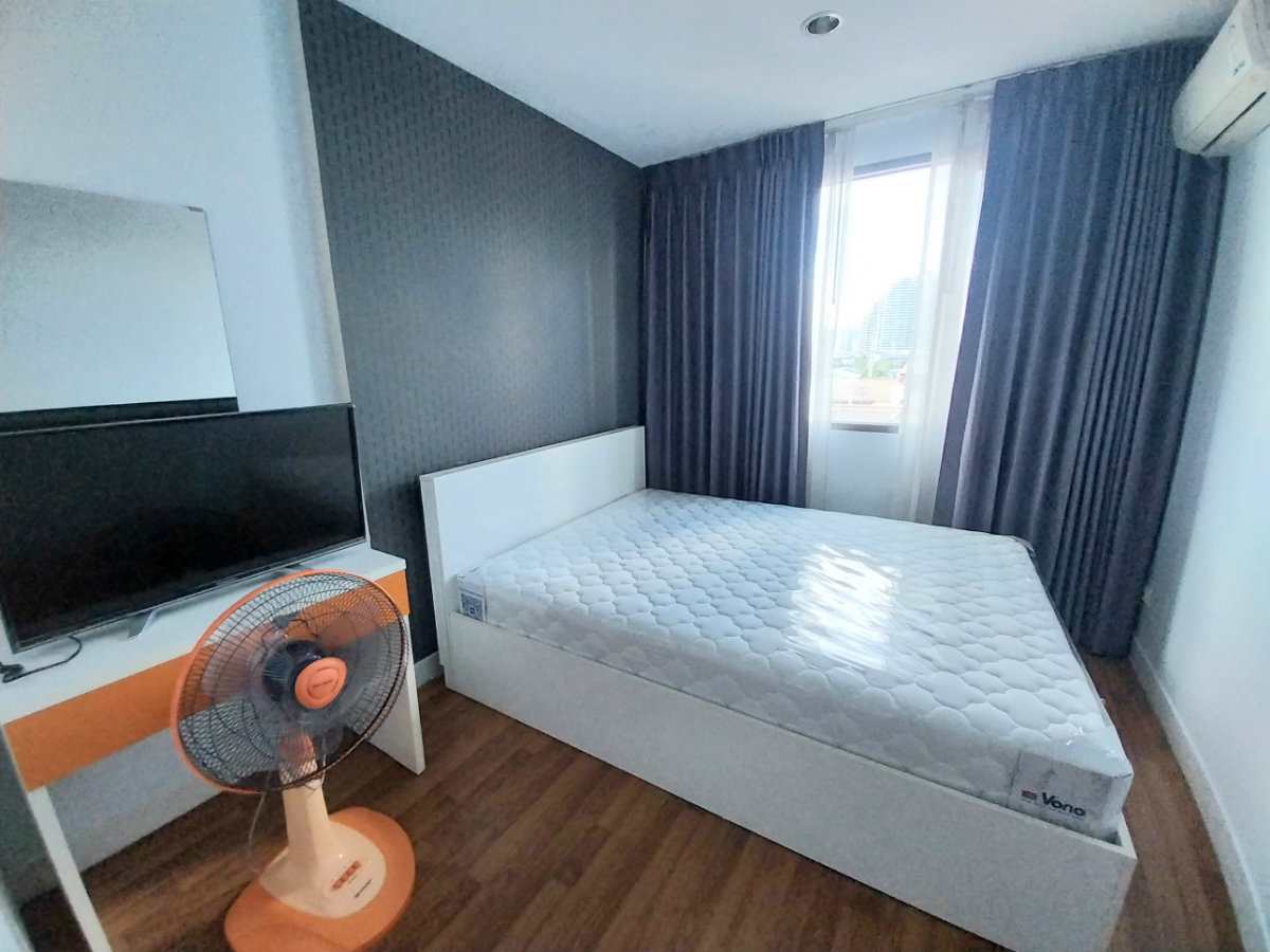 รูป ให้เช่า ห้องรีโนเวทใหม่ Voque Place sukhumvit107 เดิน5นาทีถึง bts แบริ่ง ทำเลดี เงียบสงบ  - รูปที่ 3/10