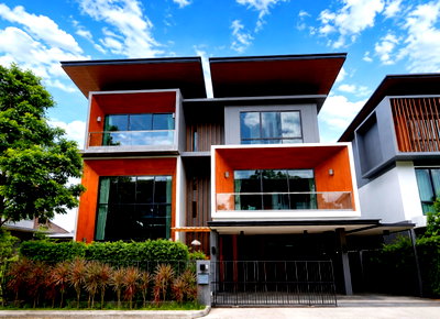 เช่าบ้านเดี่ยว ม.แม่โจ้ : 🏡 ให้เช่าบ้านเดี่ยว 3 ชั้น หลังใหญ่ ตกแต่งสไตล์โมเดิร์น ในโครงการคุณภาพ ความปลอดภัยสูง โซนรวมโชค ใกล้ห้างสรรพสินค้า, โรงเรียนนานาชาติ