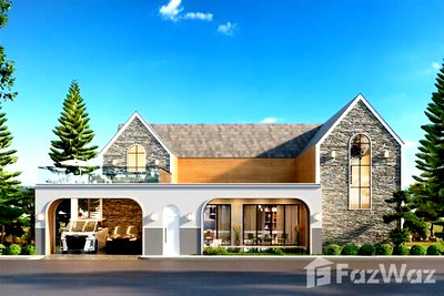 Houses for sale Chonburi : Plot 8 – Luxury Pool Villa for Sale at Baan Mae Bibury 5379046