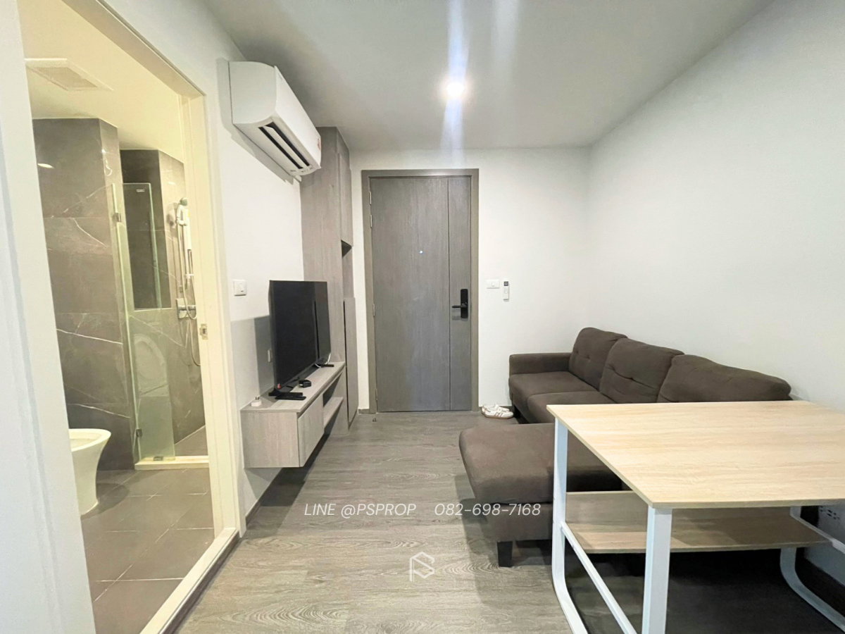 รูป คอนโดเช่าบางเเสน ทำเลดี ใกล้ม.บูรพา Brixton Campus Bangsaen✅ พร้อมเข้าอยู่ #CR0477 - รูปที่ 2/8
