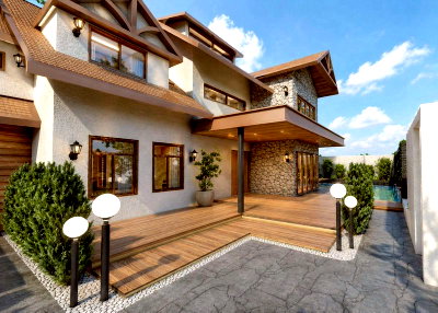 บ้านเดี่ยว เชียงใหม่ : 🏡✨ PRE-SALE บ้านหรูสไตล์รีสอร์ท พร้อมสระว่ายน้ำส่วนตัว   โครงการ : Country Park Ville (Olive Grove) หนองควาย - หางดง เชียงใหม่