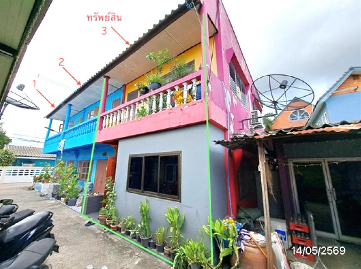 รูป ทาวน์เฮ้าส์ 16.5 ตร.วา ศรีราชา ชลบุรี 1.5M - รูปที่ 6/12