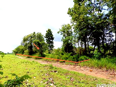 ที่ดิน มหาสารคาม : ที่ดินว่างเปล่า 1078 ตร.วา นาเชือก มหาสารคาม 755,000