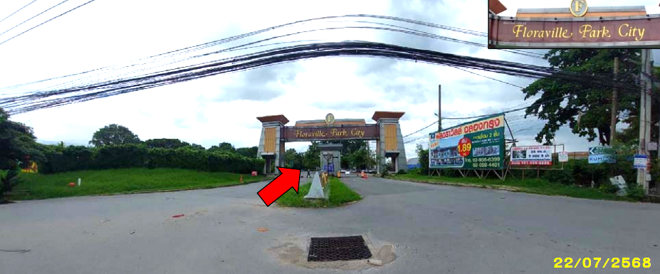รูป ที่ดินว่างเปล่า 126.7 ตร.วา ฟลอร่าวิลล์ พาร์คซิตี้ เขตหนองจอก กรุงเทพมหานคร 2.4M - รูปที่ 4/12