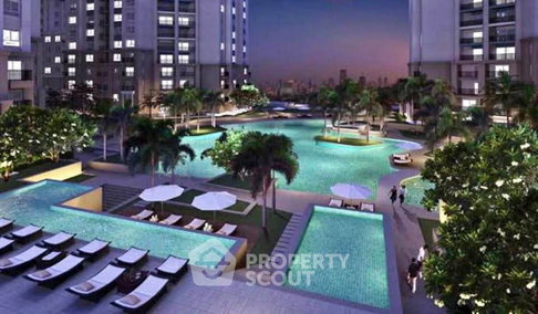 คอนโด 1 ห้องนอน Belle Grand พระราม 9 ชั้น 12 ใกล้ MRT พระราม 9 (ID 2608792)
