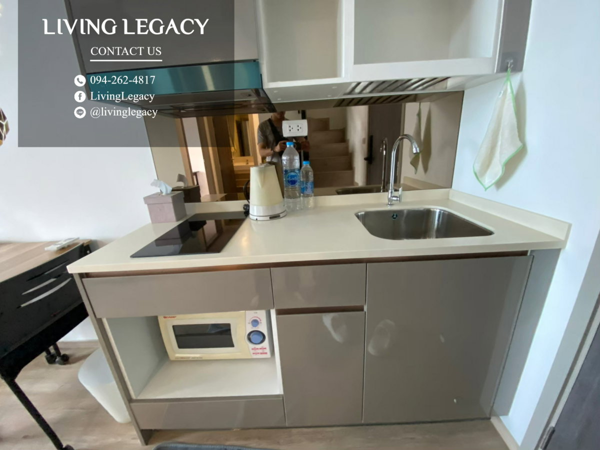 รูป TH6P1X เช่าด่วน Loft 38 ตร.ม. The Rich Rama 9 - Srinakarin | 1 นอน 1 น้ำ | 20,000 บาท/เดือน | LINE: @livinglegacy - รูปที่ 21/26