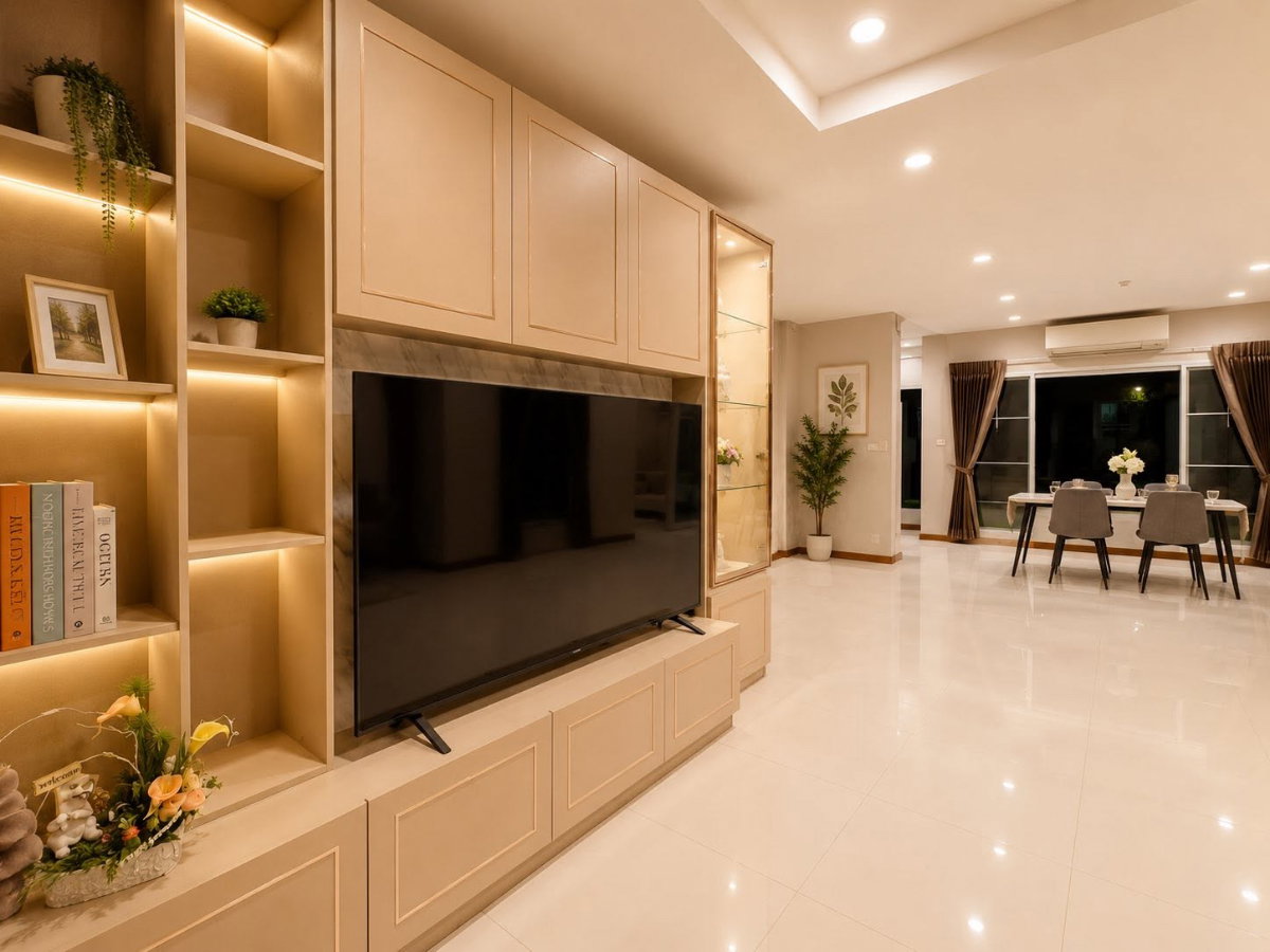 รูป บ้านหรู พร้อมอยู่ ใกล้สนามบินเชียงใหม่ เพียง 5 นาที ใกล้โรงเรียนนานาชาติหลายแห่ง  - รูปที่ 4/11